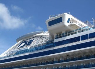 公主郵輪鑽石公主號儼如疫區(香港沙士時的淘大花園)