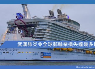 武漢肺炎令全球郵輪業損失達幾多錢呢?